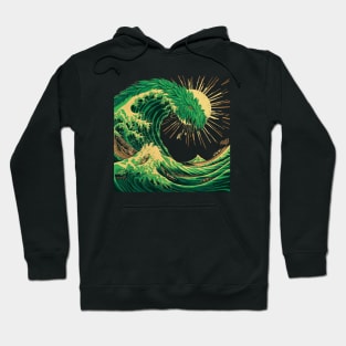 GREEN WAVE Hoodie